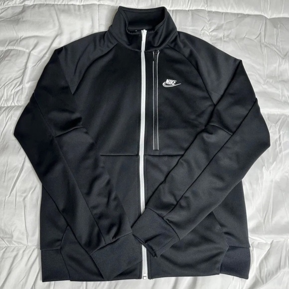 Nike Sportswear Tribute N98 Men’s Zip Up Track Jacket Black White DA0003-010 - M - Picture 3 of 3